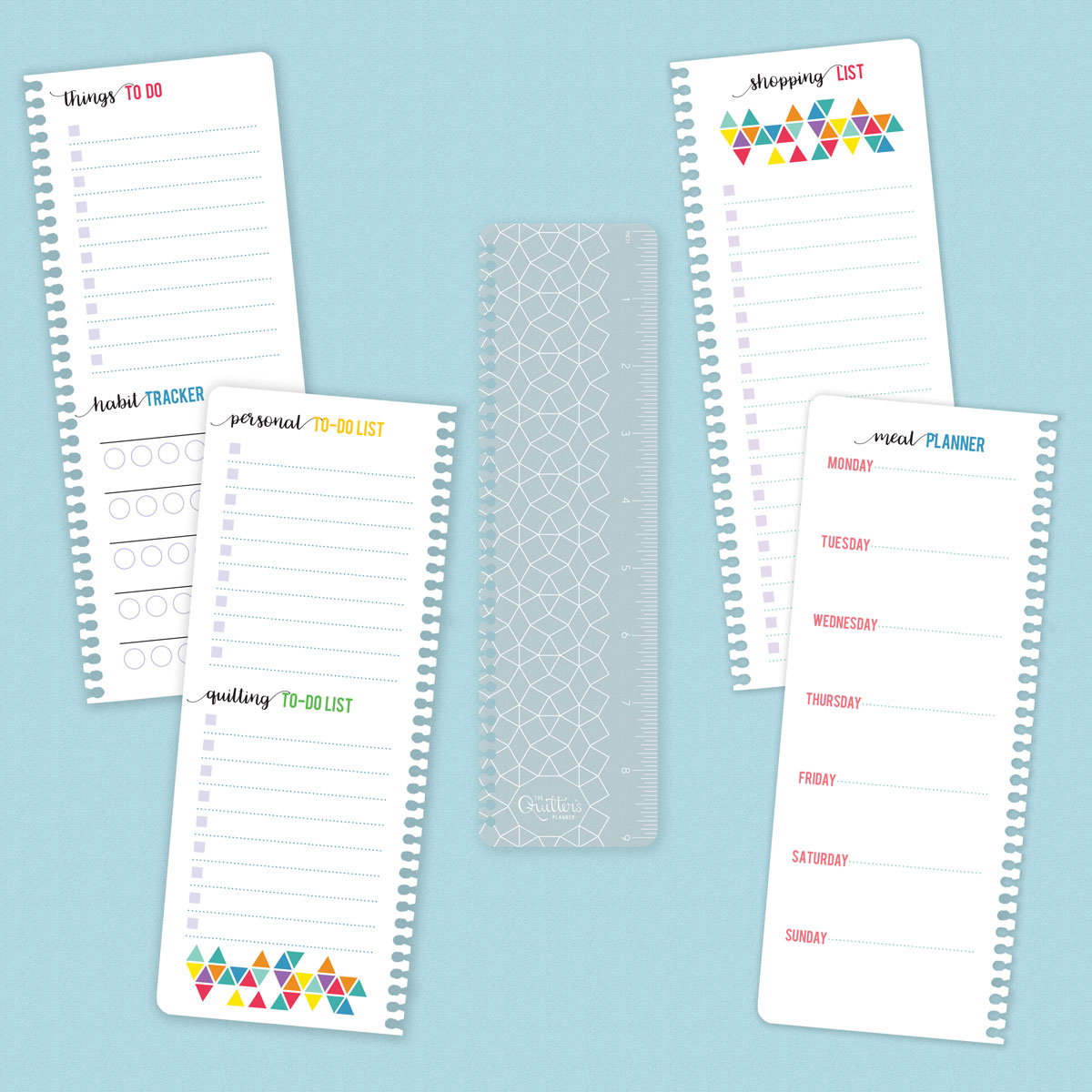 Quilter's Planner Clip-In Bookmarks Bundle